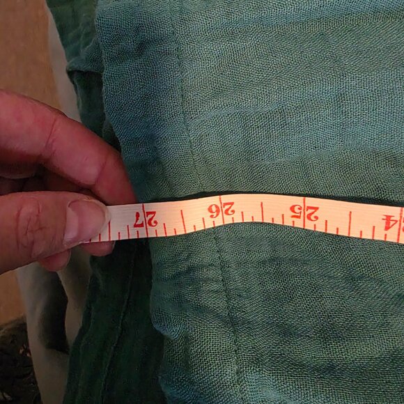 Old Navy Turquoise Peasant Blouse, size XXL - Picture 6 of 6